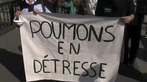 Manifestation contre la pollution